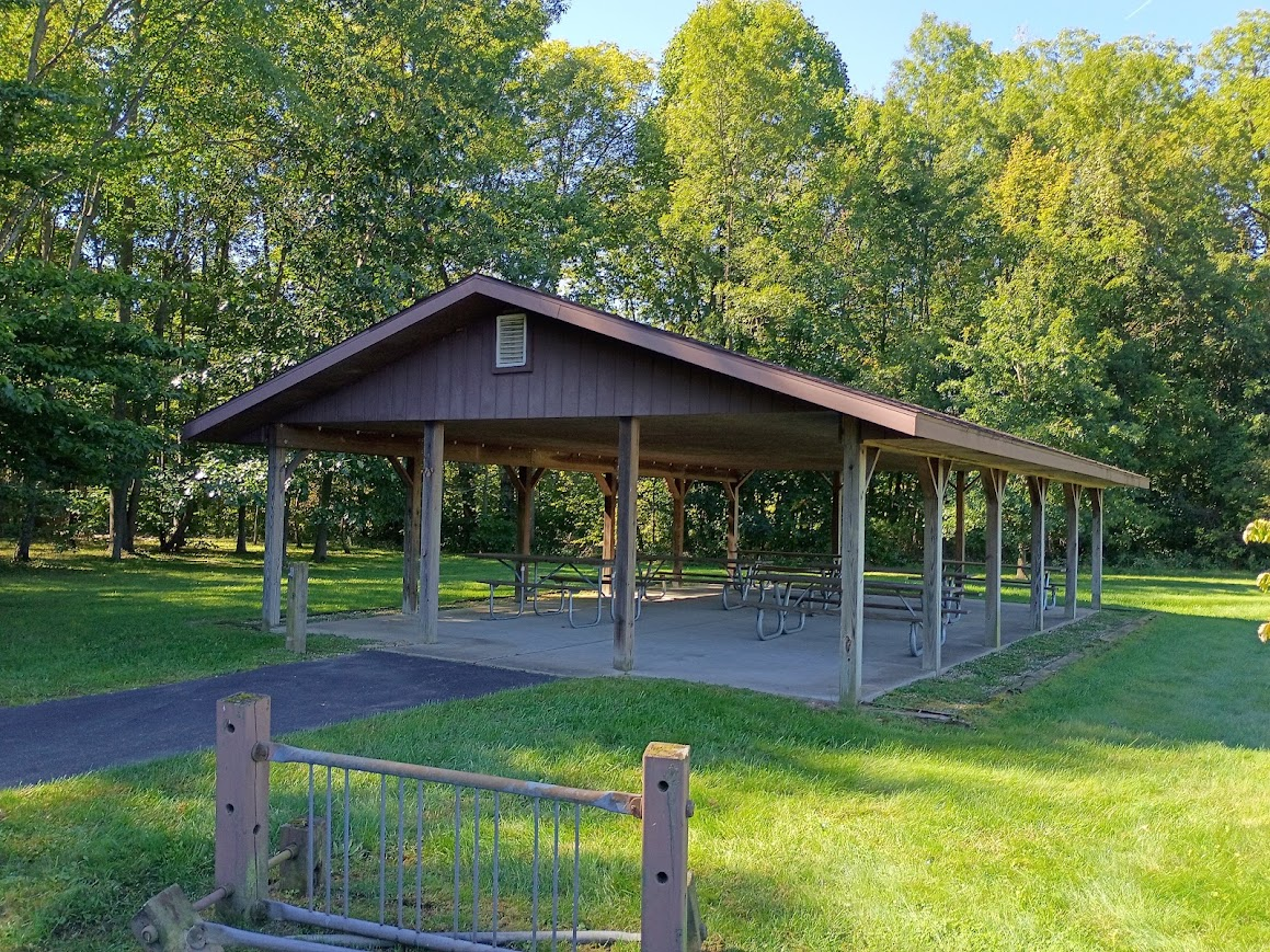 Accessible picnic pavilion at Chikaming Township Park and Preserve